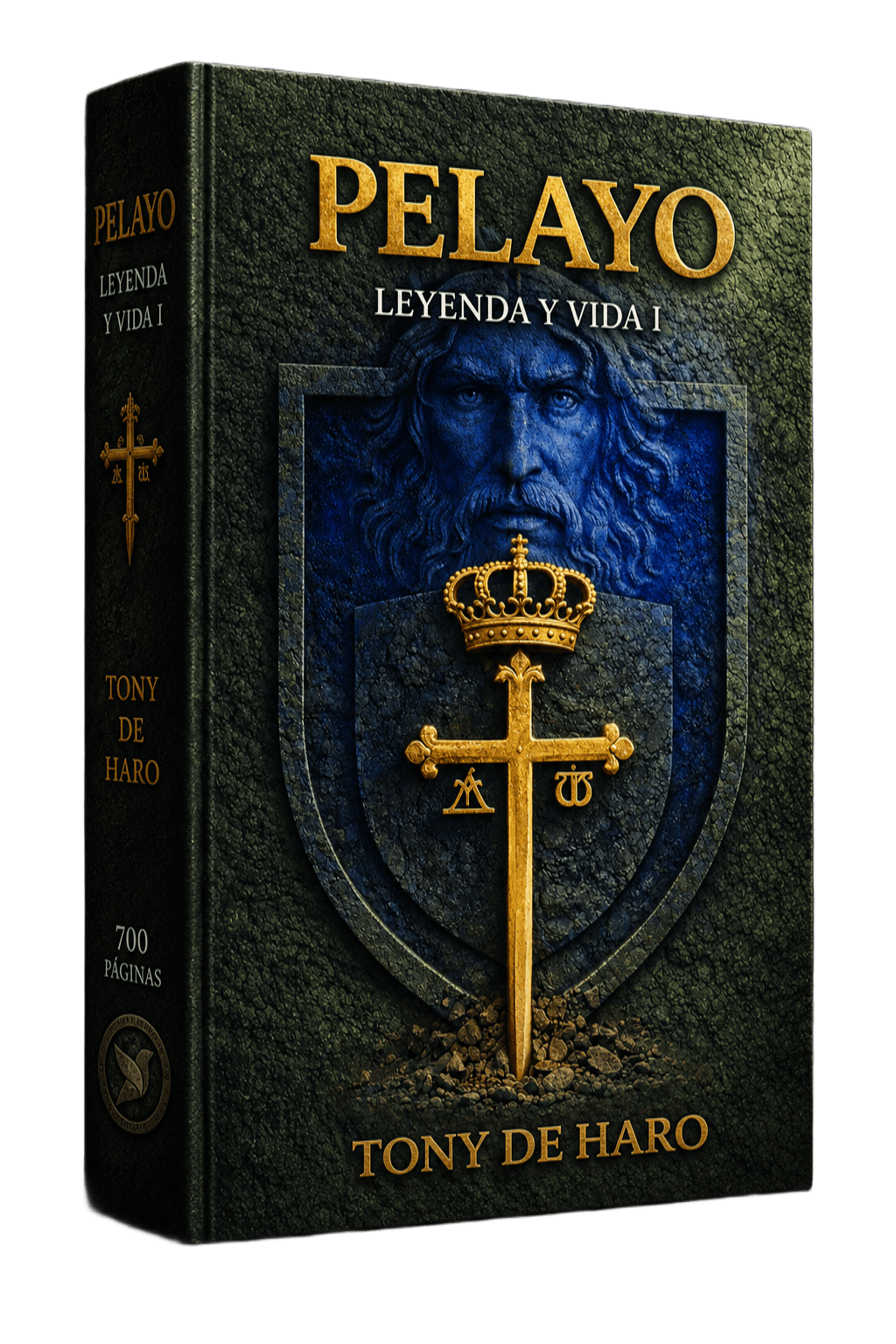 PELAYO — Leyenda y Vida I, de Tony de Haro · edición en tapa dura
